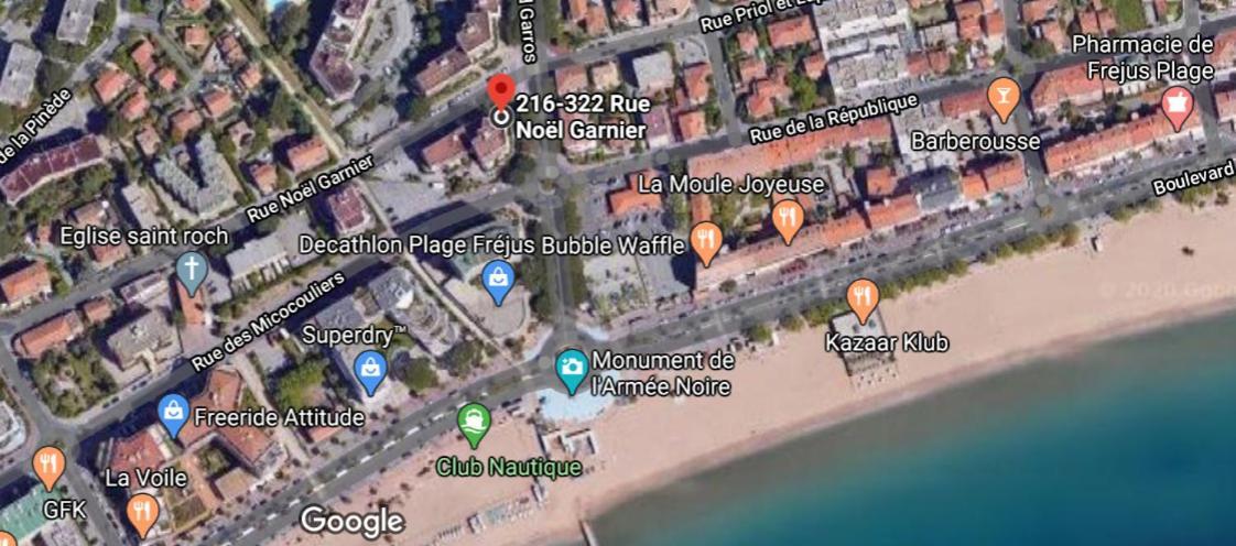 Frejus Plage Eksteriør billede